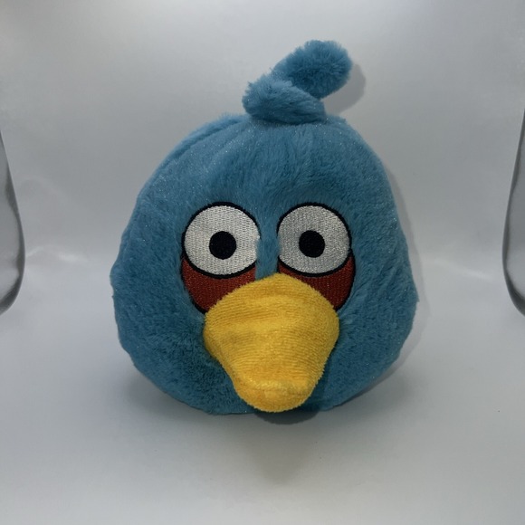 Angry Birds Blue Bird Jay Plush‎ Stuffed Animal Commonwealth- 5" No Sound 2010 - Picture 1 of 6